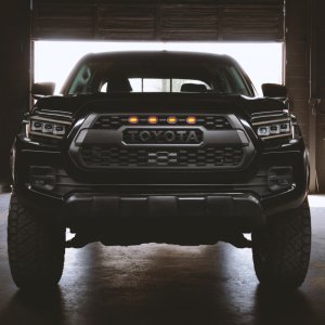 Toyota Tacoma LED Grill Light Kit - ORACLE Lighting - Pre-Runner Style - Tinted Lens - `16-`23